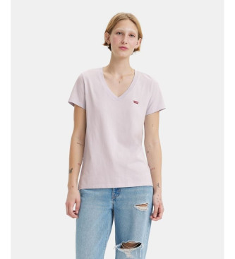 Levi's T-shirt rosa con scollo a V perfetta