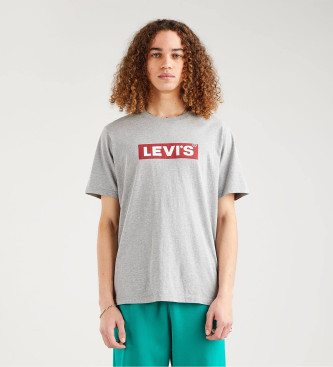 Levi's Luźna koszulka w kolorze szarym