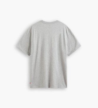 Levi's Sproščena majica sive barve
