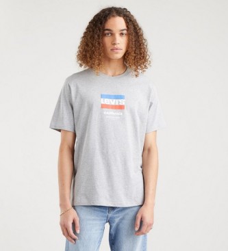 Levi's Camiseta Relaxed Fit Logo California gris