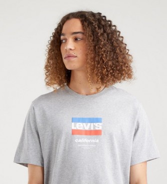 Levi's T-shirt à coupe relaxante avec logo de la Californie, gris