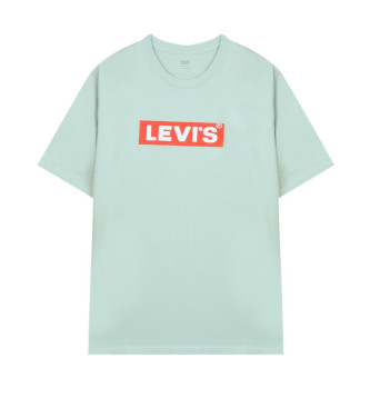 Levi's Koszulka o luźnym kroju w kolorze zielonym