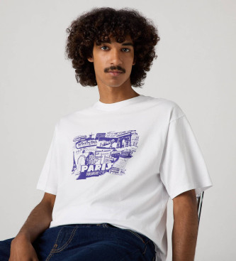 Levi's T-shirt com aba vermelha vintage 