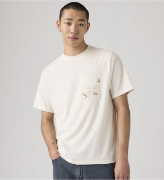 Levi's T-shirt Vintage Pocket branca