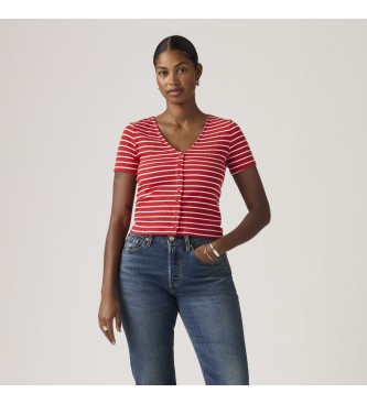 Levi's T-shirt Muse rouge