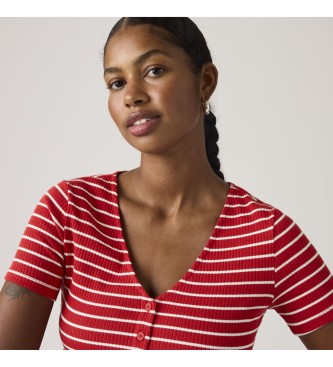 Levi's T-shirt Muse rouge