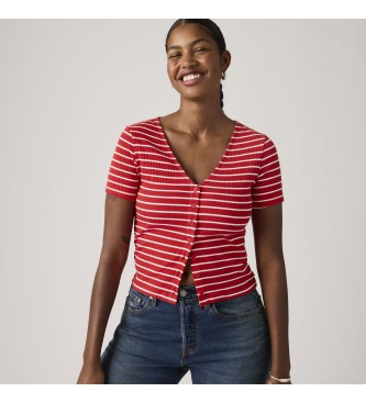 Levi's T-shirt Muse rouge