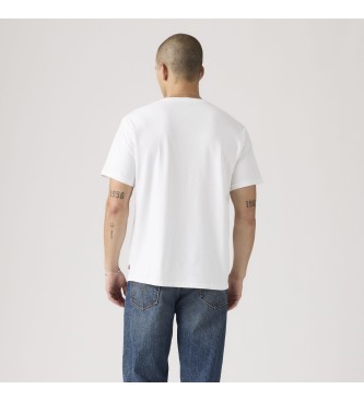 Levi's T-shirt med avslappnad passform vit