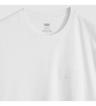 Levi's T-shirt med avslappnad passform vit