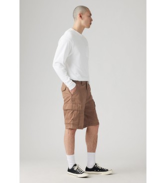 Levi's Spodenki Carrier Cargo Bermuda brązowe