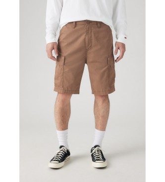 Levi's Spodenki Carrier Cargo Bermuda brązowe