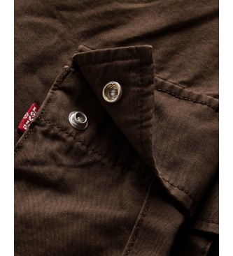 Levi's Spodenki Carrier Cargo Bermuda brązowe