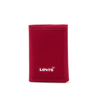 Levi's Portafoglio rosso a forma di pipistrello