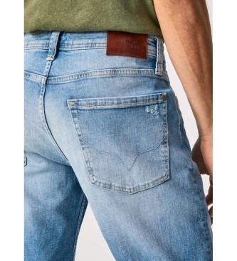 Pepe Jeans Shorts in denim blu contanti
