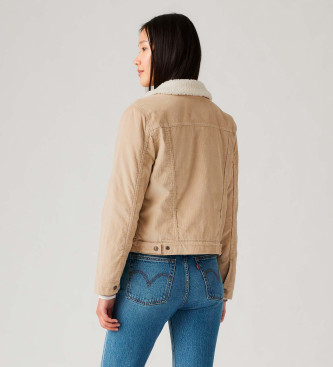 Levi's Original braune Sherpa-Jacke