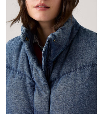 Levi's Gilet bouffant western bleu