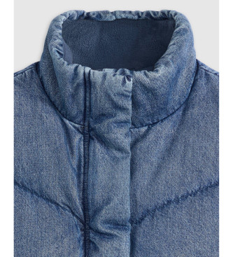 Levi's Gilet bouffant western bleu