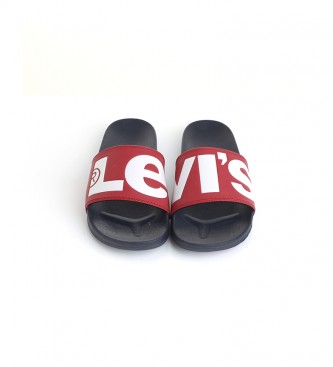 Levi's June L red slippers