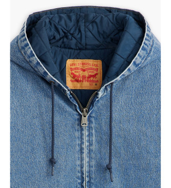 Levi's Torwartjacke aus blauem Denim