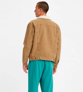 Levi's giacca da camionista marrone