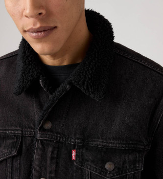 Levi's Trucker Jacket Type III Sherpa black
