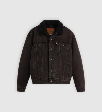 Levi's Trucker Jacket Type III Sherpa black