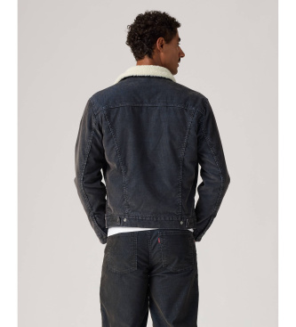 Levi's Veste Type 3 Sherpa Trucker noir