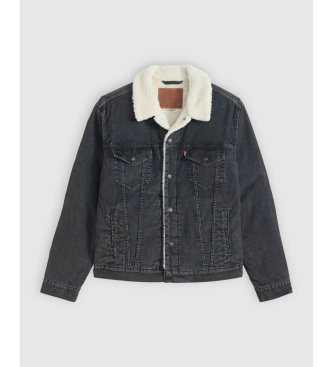 Levi's Veste Type 3 Sherpa Trucker noir