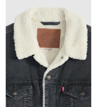 Levi's Veste Type 3 Sherpa Trucker noir