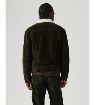 Levi's Veste Type 3 Sherpa Trucker noire