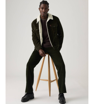 Levi's Veste Type 3 Sherpa Trucker noire