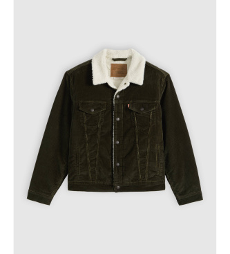 Levi's Veste Type 3 Sherpa Trucker noire