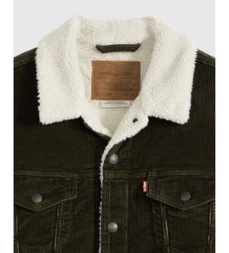 Levi's Veste Type 3 Sherpa Trucker noire