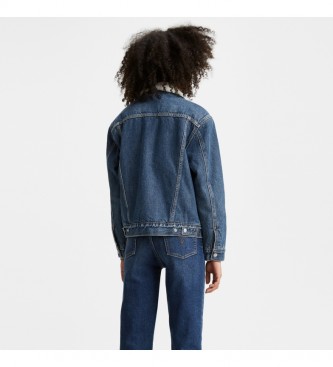 Levi's Veste en jean Exbf Sherpa Trucker Trucker Rough blue