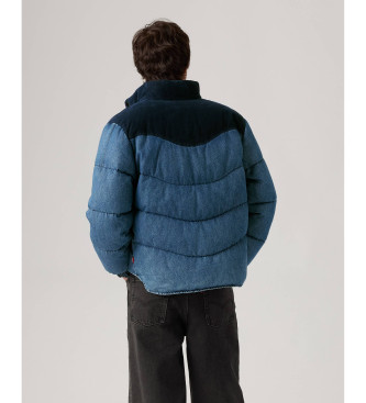Levi's Short quilted jacket Wild West blue