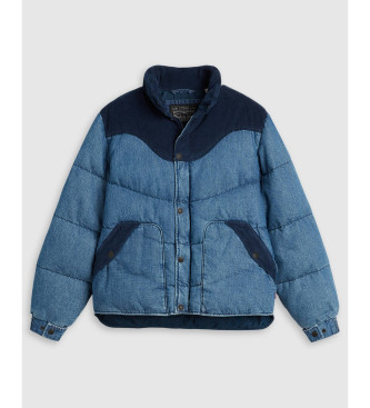 Levi's Short quilted jacket Wild West blue