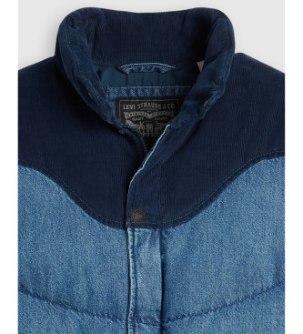 Levi's Short quilted jacket Wild West blue