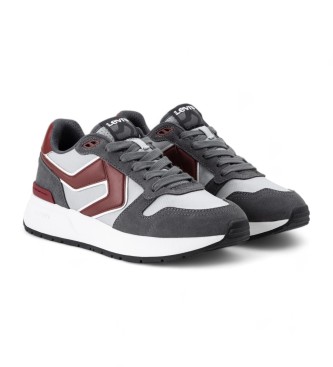 Levi's Zapatillas de piel Charge gris