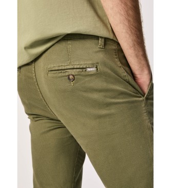 Pepe Jeans Pantaloni verde Charly