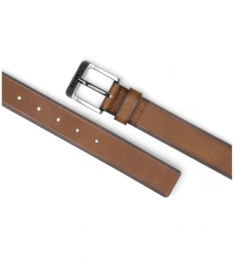 Levi's Premium Brown Embossed Leather Belt