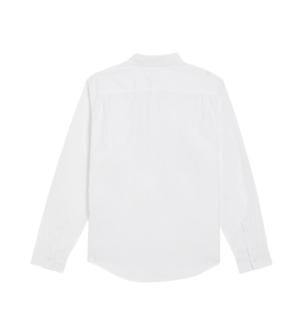 Levi's Klassisk lommeskjorte hvid