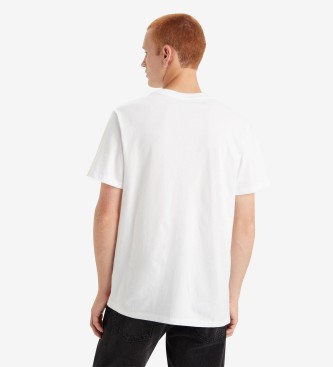 Levi's Klassisk grafisk T-shirt hvid