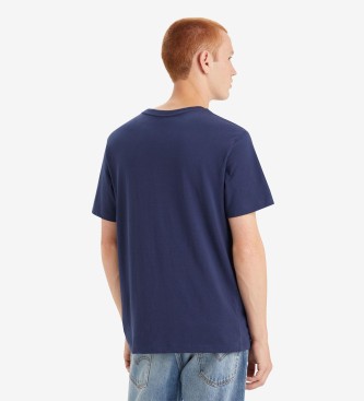 Levi's T-shirt clssica grfica azul-marinho