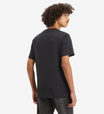 Levi's Klassiek T-shirt met zwarte opdruk