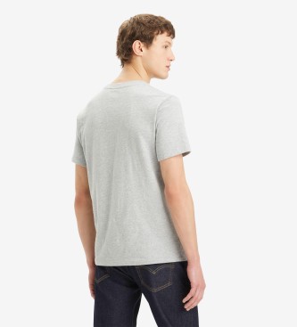 Levi's Klassiek T-shirt met grijze opdruk