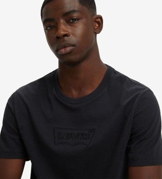 Levi's Klassisches schwarzes bedrucktes T-Shirt