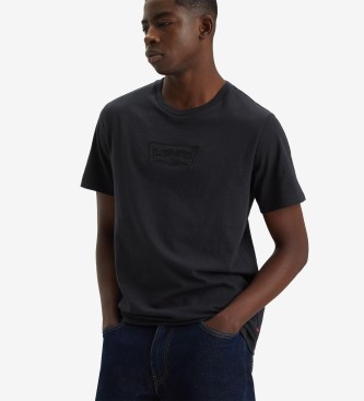 Levi's Klassisches schwarzes bedrucktes T-Shirt