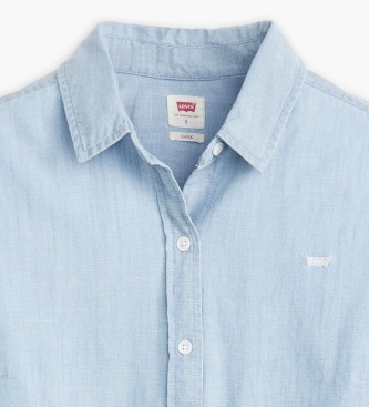 Levi's Camisa clsica azul