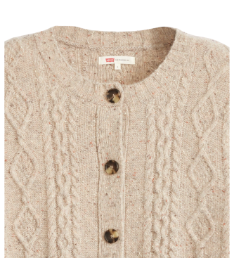 Levi's Cardigan Primrose Cable beige