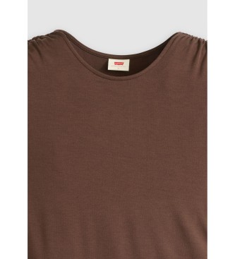 Levi's Topp Kristall Ruched brun
